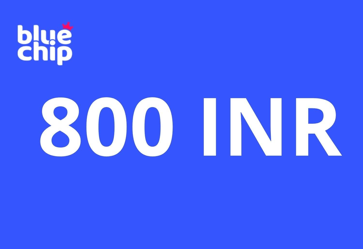 Bluechip Casino India 800 INR
