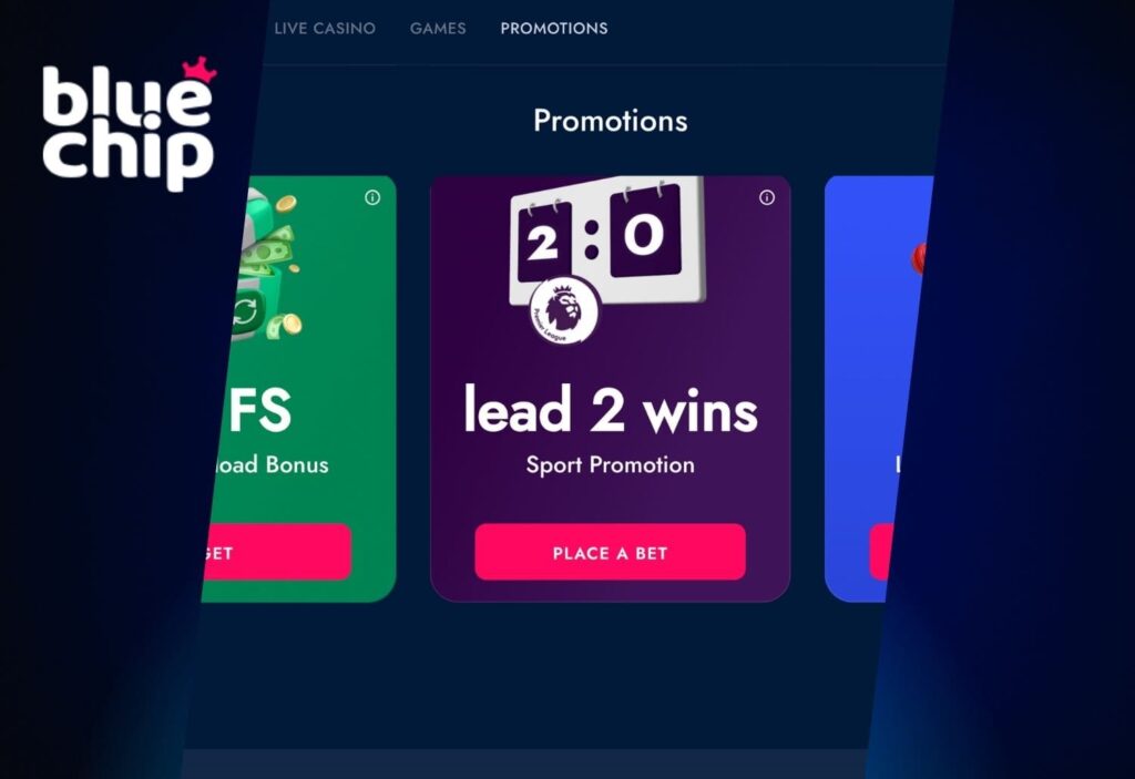Bluechip India casino promotions overview