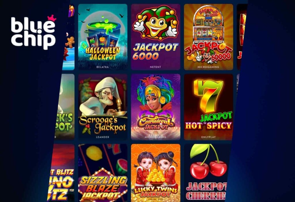 Bluechip India jackpot games list