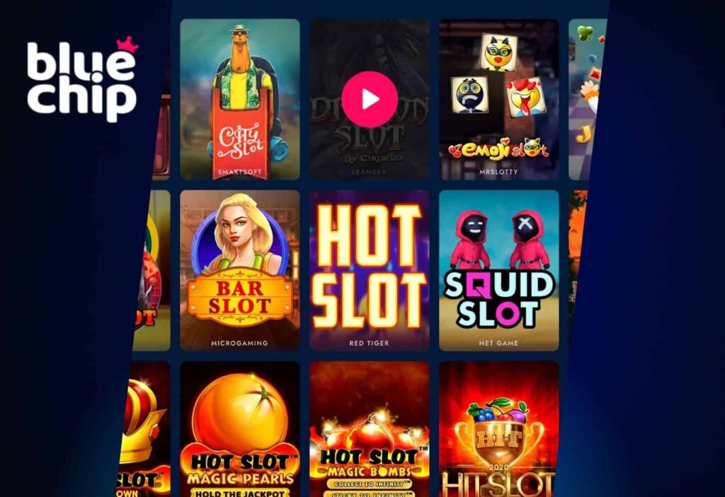 Bluechip io India casino slots games overview